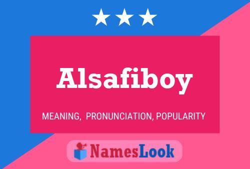 Alsafiboy Naam Poster