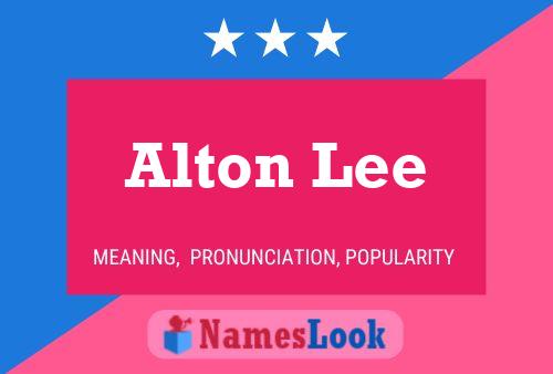 Alton Lee Naam Poster