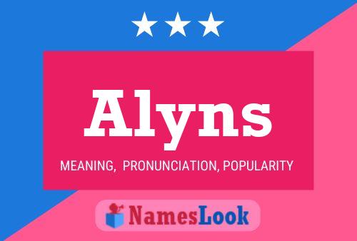 Alyns Naam Poster