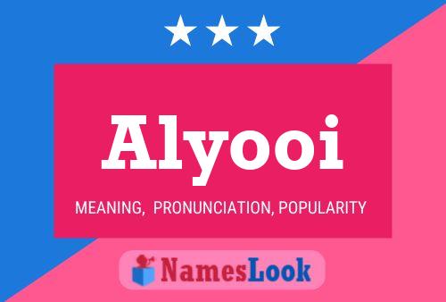 Alyooi Naam Poster