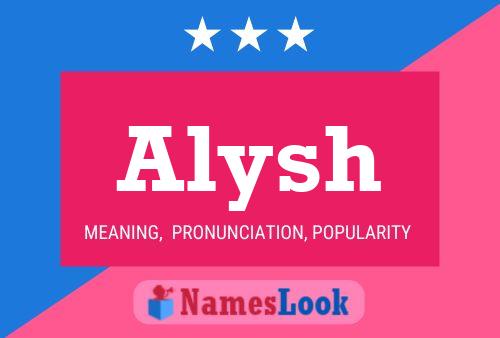 Alysh Naam Poster