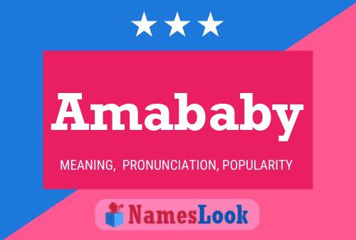 Amababy Naam Poster