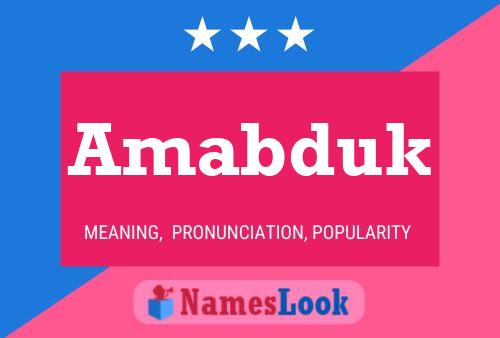 Amabduk Naam Poster