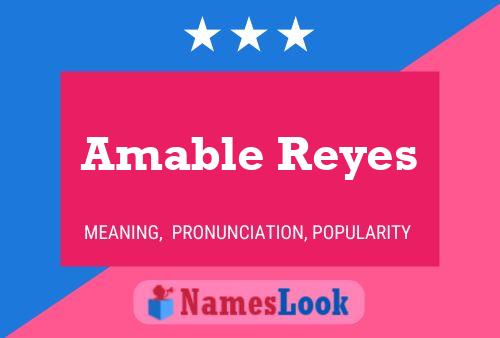 Amable Reyes Naam Poster