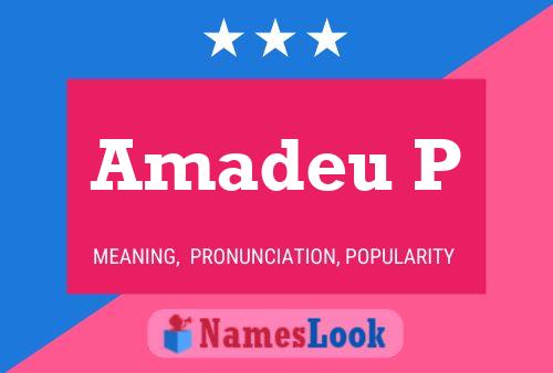 Amadeu P Naam Poster