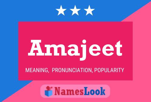 Amajeet Naam Poster