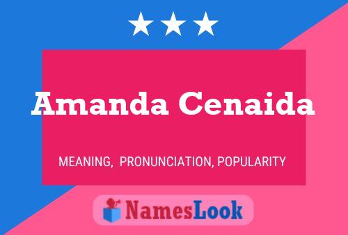 Amanda Cenaida Naam Poster