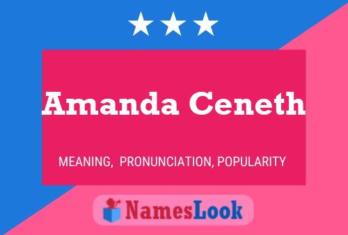 Amanda Ceneth Naam Poster