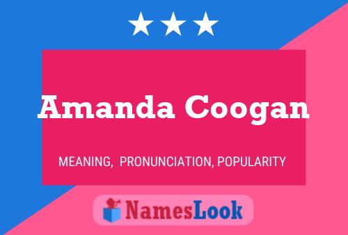 Amanda Coogan Naam Poster