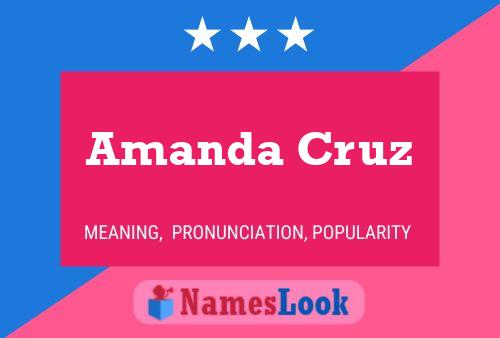 Amanda Cruz Naam Poster