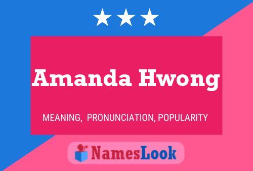 Amanda Hwong Naam Poster