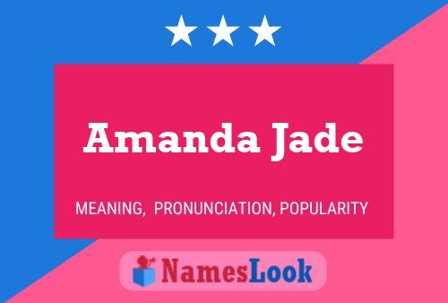 Amanda Jade Naam Poster