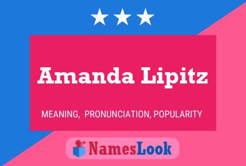 Amanda Lipitz Naam Poster