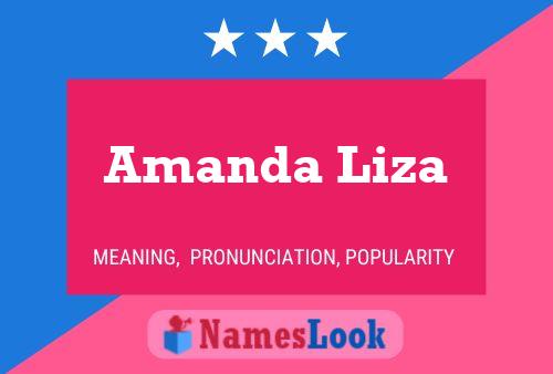 Amanda Liza Naam Poster