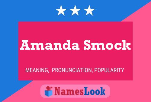 Amanda Smock Naam Poster