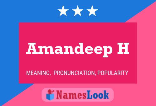 Amandeep H Naam Poster