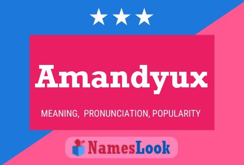 Amandyux Naam Poster