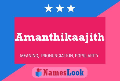 Amanthikaajith Naam Poster