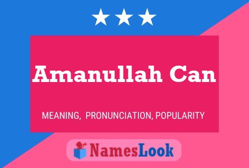 Amanullah Can Naam Poster