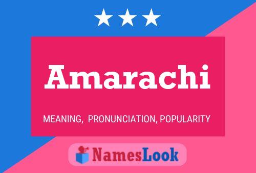 Amarachi Naam Poster