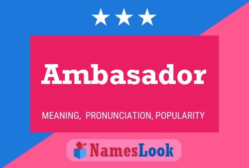 Ambasador Naam Poster