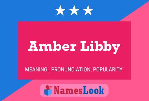 Amber Libby Naam Poster