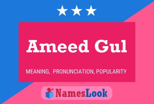 Ameed Gul Naam Poster