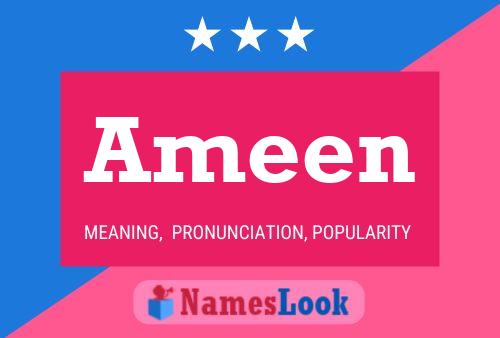 Ameen Naam Poster