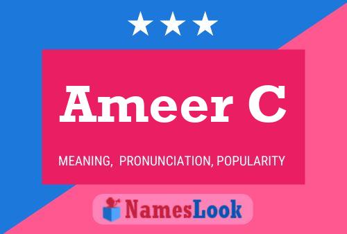 Ameer C Naam Poster