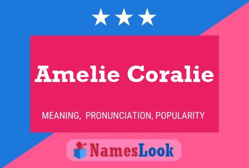 Amelie Coralie Naam Poster