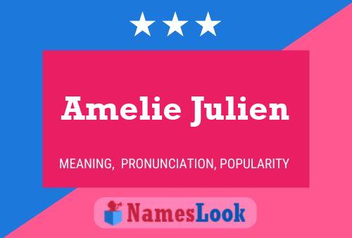 Amelie Julien Naam Poster