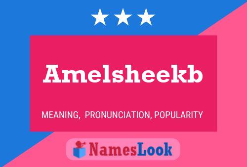 Amelsheekb Naam Poster