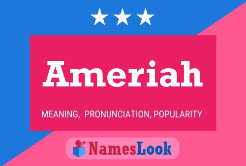 Ameriah Naam Poster