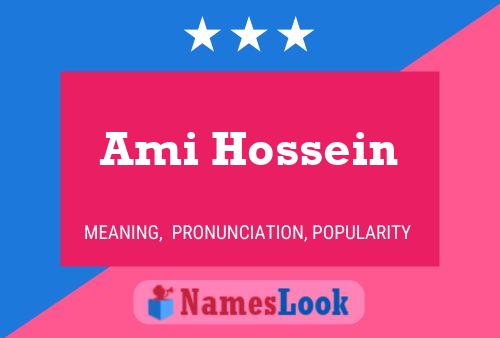 Ami Hossein Naam Poster