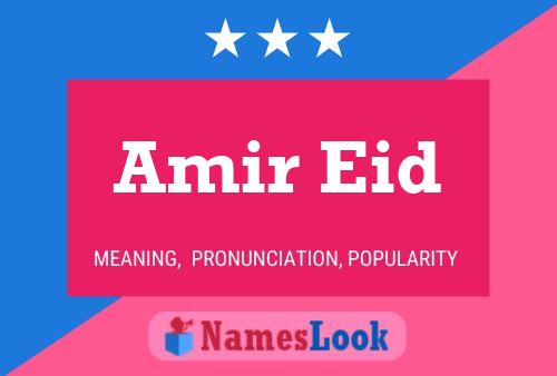 Amir Eid Naam Poster