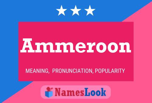 Ammeroon Naam Poster