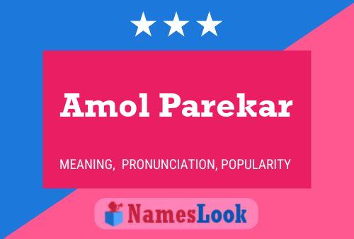 Amol Parekar Naam Poster