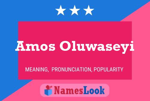 Amos Oluwaseyi Naam Poster