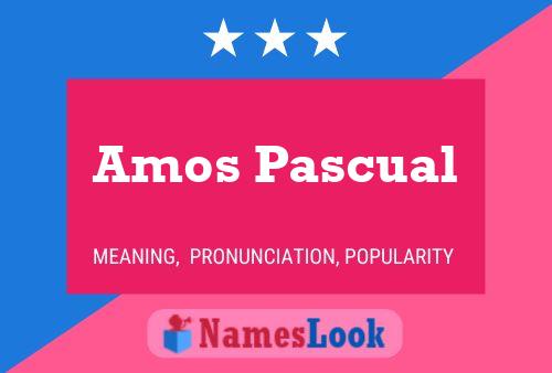 Amos Pascual Naam Poster