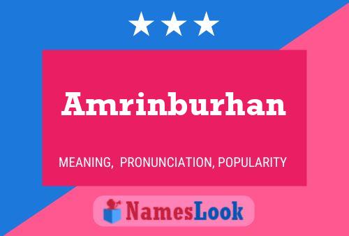 Amrinburhan Naam Poster