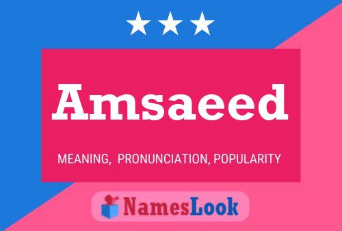 Amsaeed Naam Poster