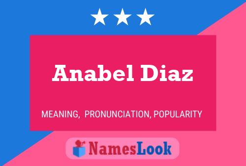 Anabel Diaz Naam Poster