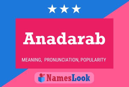 Anadarab Naam Poster