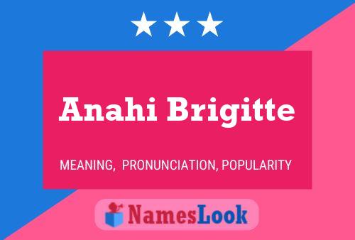 Anahi Brigitte Naam Poster