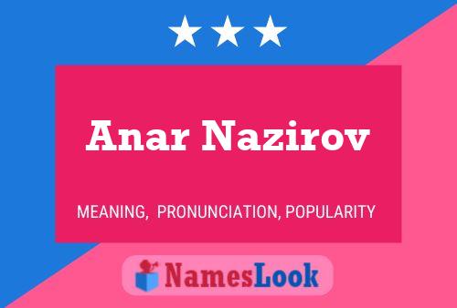 Anar Nazirov Naam Poster