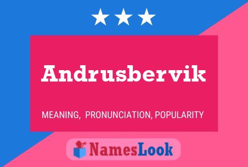 Andrusbervik Naam Poster