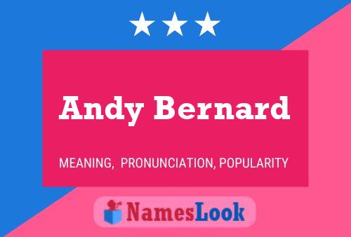 Andy Bernard Naam Poster