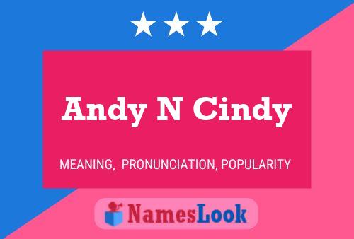 Andy N Cindy Naam Poster