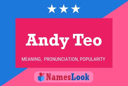 Andy Teo Naam Poster