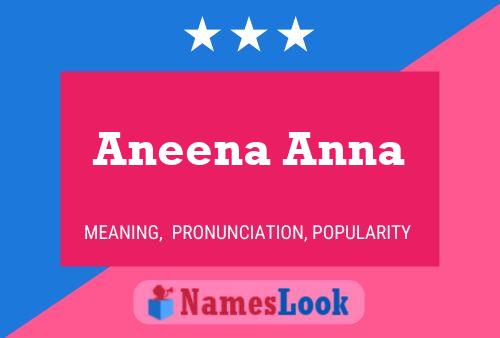 Aneena Anna Naam Poster